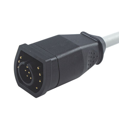 Cable y cables conductores de ECG de una pieza Zoll de 15 pines