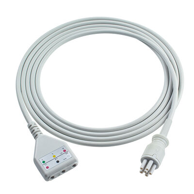 Omron > Colin 6Pin Conector 3 5Cable de adaptador de tronco de ECG de plomo MC039-55 Cables de extensión de ECG estilo Din