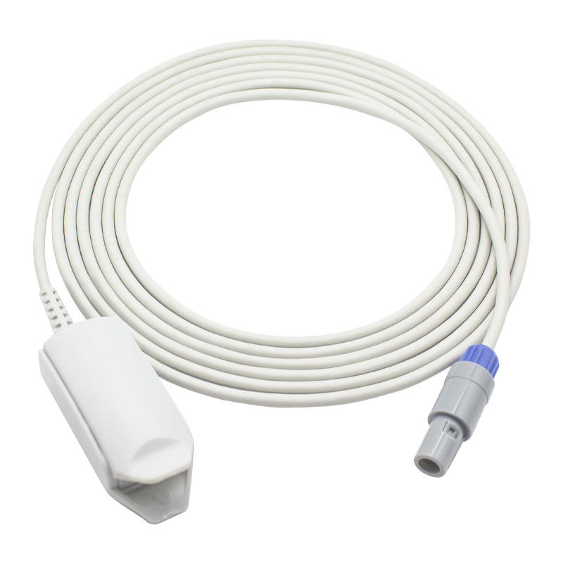 clip adulto reutilizable 6Pin del finger del sensor SpO2 3F de los 3.00M TPU IRIS300 Phoene PM8300