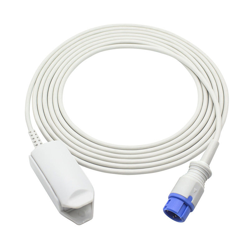 Punta de prueba IMEC IPM9800 del Pin SpO2 de la ronda 7 del sensor 512FLH 115-012807-00 T5 T8 de Mindray Datascope SpO2