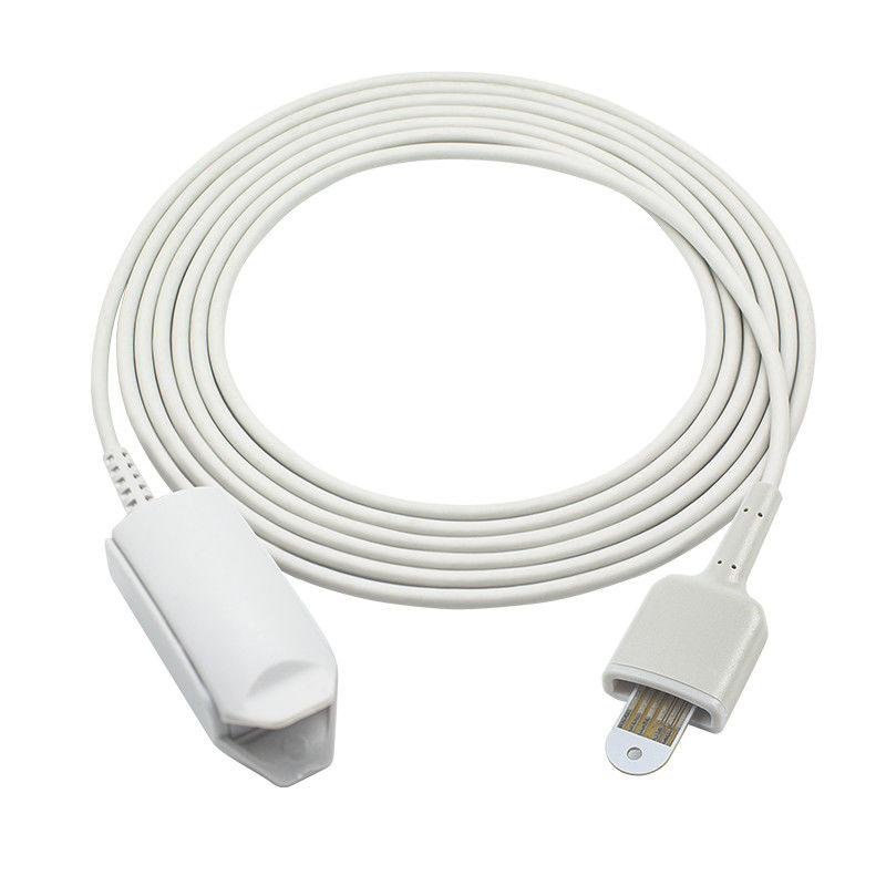 para la tecnología 1269 del M-asi-MES Oxi-max 1560 SpO2 punta de prueba adulta del clip SpO2 del finger del sensor Rad-7 Rad-8 Rad-5 Rad-5v