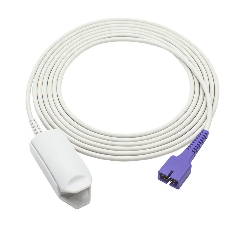 Punta de prueba de Pin Adult Finger Clip SpO2 de la tecnología 9 de Oxi-max del sensor de N-ellcor DS-100A SpO2