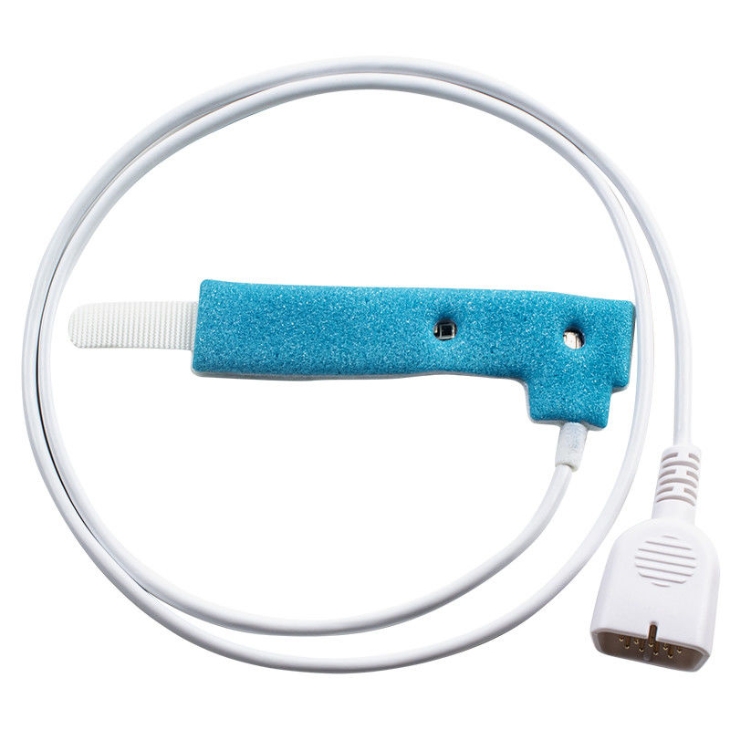 Punta de prueba disponible SpO2 del spong azul pediátrico disponible del sensor SpO2 de Nihon Kohden TL-272T3 TL-272T
