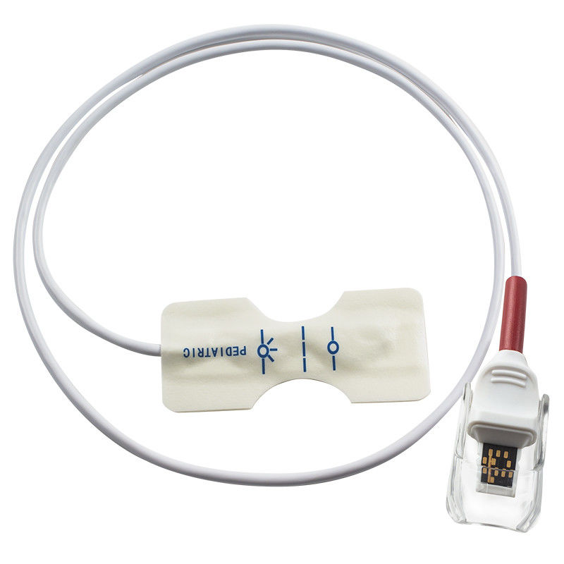 para el M-asi-MES los nuevos 4476 4001 4075 RD FIJARON espuma blanca pediátrica del arco iris del sensor disponible rojo spo2 de la tecnología