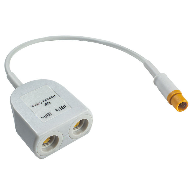 De S-iemens Drager IBP del adaptador 7 cables dual compatible del transductor de la presión arterial de la extensión del perno del cable a 7 del perno IBP