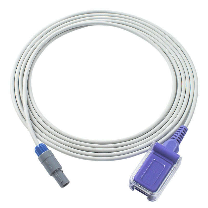 Cable de extensión del adaptador del cable MD2000A N-ellcor Oxi-max 9Pin SpO2 del sensor de ChoiceMMed SpO2