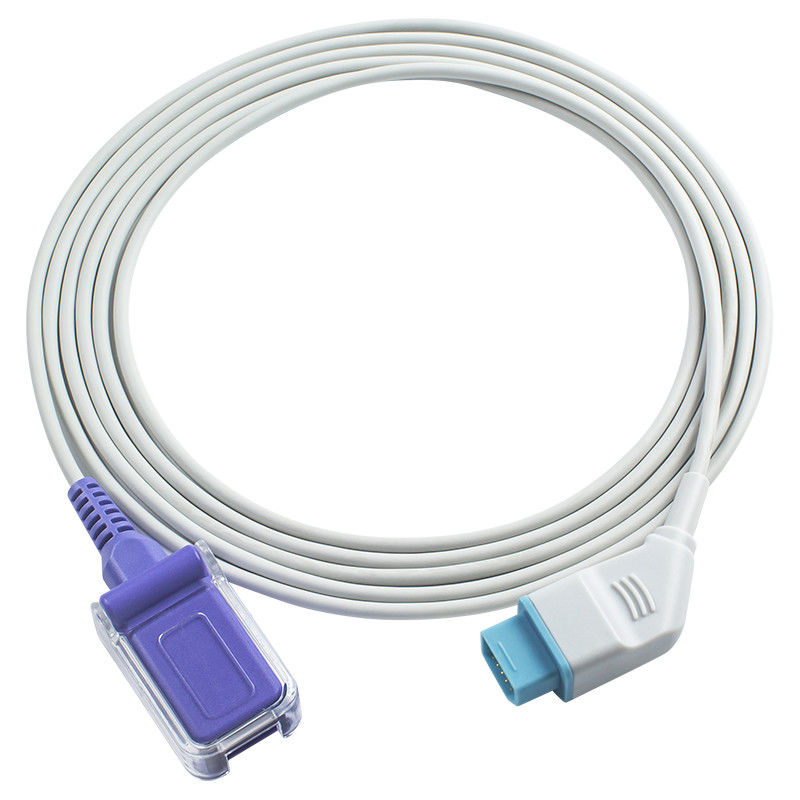 Cable de extensión del adaptador del cable 14Pin SpO2 del sensor del Oxi-max SpO2 de Nihon Kohden JL-650P N-ellcor