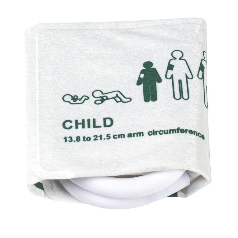 Puño de BP de la presión arterial del puño del tubo TPU NIBP del niño disponible del puño del 13.8-21.5CM solo
