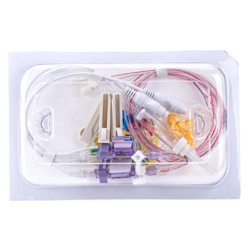 Tipo ternario Transductor IBP desechable de presión arterial P-Hilips para el cable de adaptador IBP