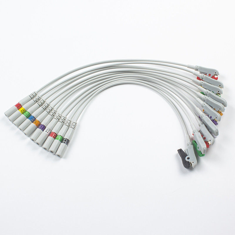 Broche de los adaptadores 989803101701 40498E 4.00M M ECG de la coleta de las piezas de ECG al adaptador de conector banana