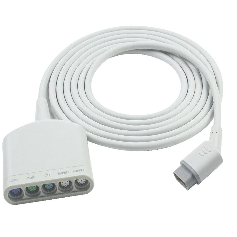 Cable del MED ECG Trunck del recién nacido de Draeger 5590539 del cable de S-iemens SC7000 ECG