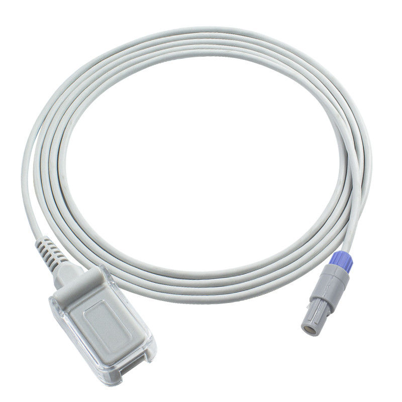 Cable de extensión no Oxi-max 5 Pin To DB9 SpO2 del cable del sensor de Edan SpO2 de N-ellcor los 2.4M