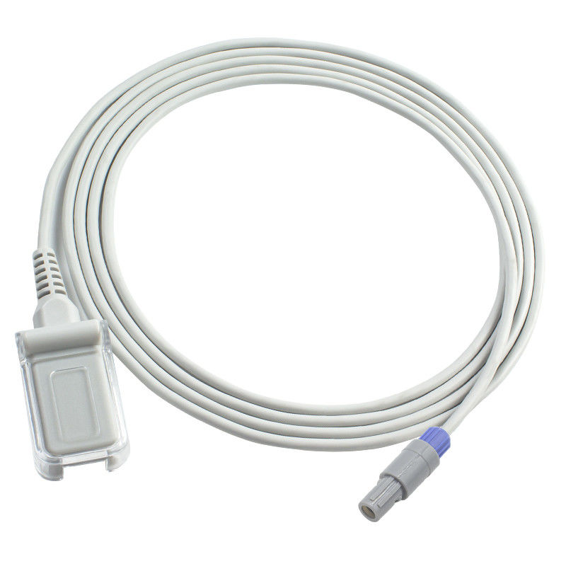 De Contec N-ellcor SpO2 del sensor del cable cable del adaptador de Oxi-max 6 Pin To DB9 SpO2 no