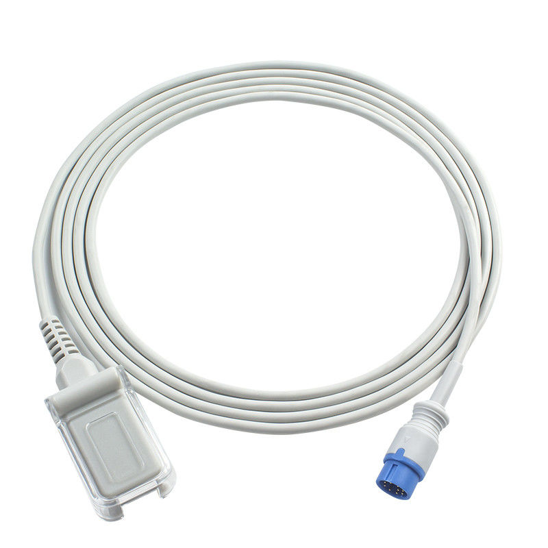 El sensor SpO2 de la tecnología 15-031-0007 de Biolight Digital telegrafía la extensión del adaptador SpO2 telegrafía el cable paciente