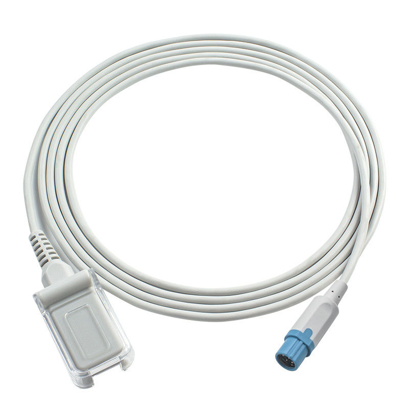 Cable del sensor de Drager S-iemens SpO2 para M-asi-MES la tecnología 7Pin al cable de extensión de DB9 SpO2