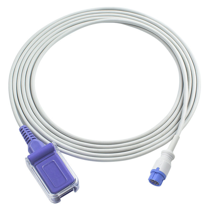 El sensor de la tecnología SpO2 de Anke ASC-553 N-ellcor Oxi-max telegrafía la extensión del adaptador SpO2 telegrafía el cable paciente