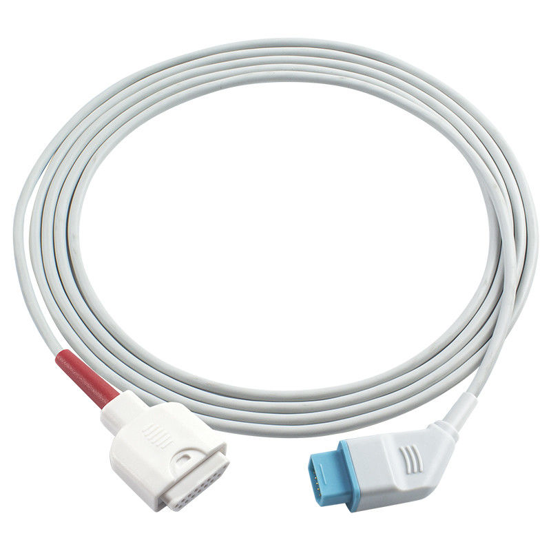 La extensión del adaptador del cable 14pin SpO2 del sensor de Nihon Kohden for M-asi-mo SpO2 telegrafía el cable paciente