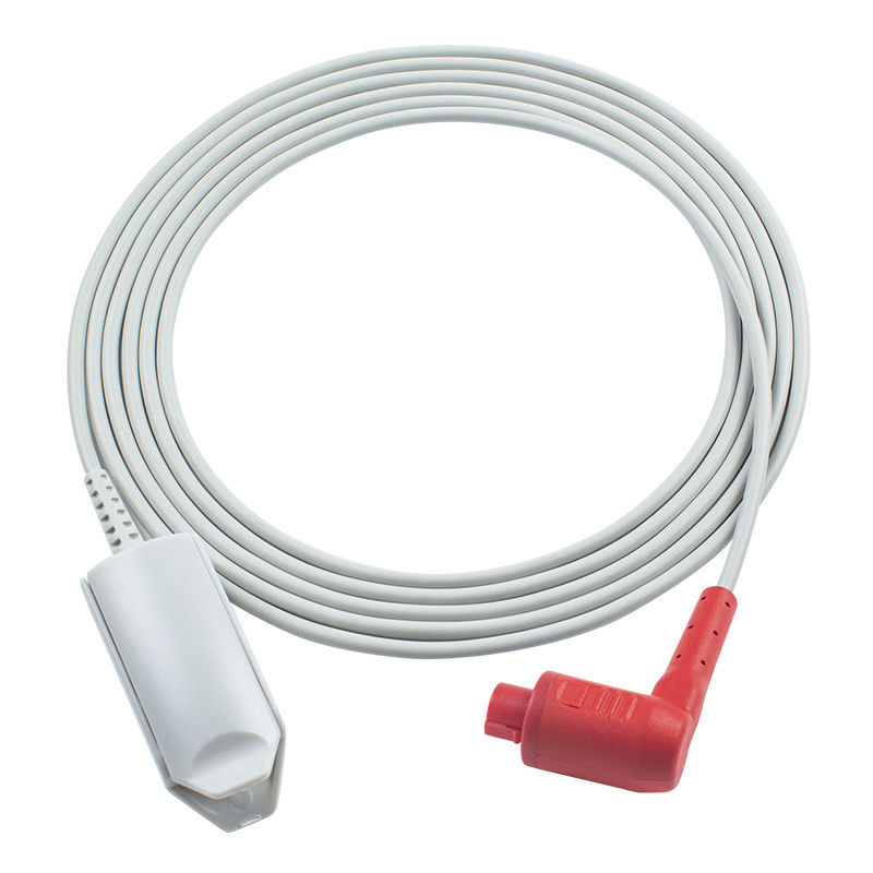 11 Cuerpos de cable de alfiler 1 3 Proba Spo2 reutilizable en el monitor de desfibrilador for M-asi-mo Tech Aed