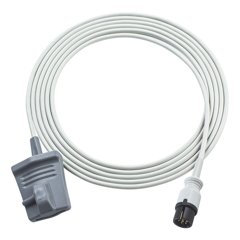 Anke 6 pin Reutilizable SpO2 Sensor ASC-553 ACS-553A AAMI 6pin Conector Adulto Proba de punta blanda SpO2
