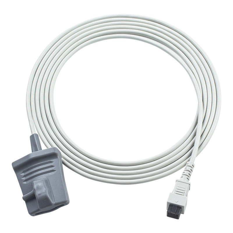 Konica Minolta Sensor de oxímetro de pulso reutilizable Cuadrado 6 pin Pulsox-300 Pulsox-300i 1m corto