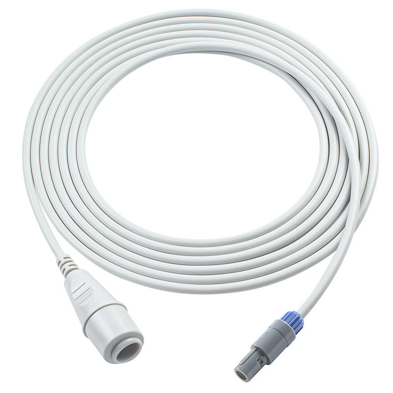 Cable de adaptador de Colin 6pin IBP compatible con Edward / BD / Abbott / Utah para el transductor de presión