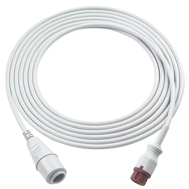 P-hilips 12Pin para Abbott Medex IBP Cable de adaptador Efficia CM120 IntelliVue MX600 896083021
