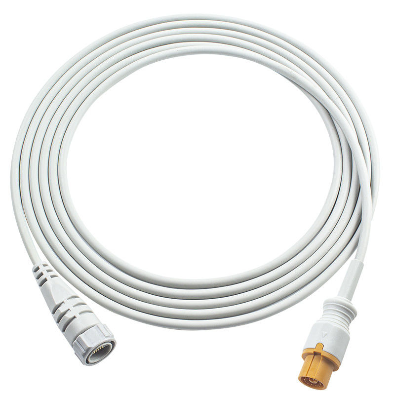 Fukuda Denshi 12Pin para el conector de argón IBP adaptador de cable Dynascope DS-5100E DS-5300W DS-5400
