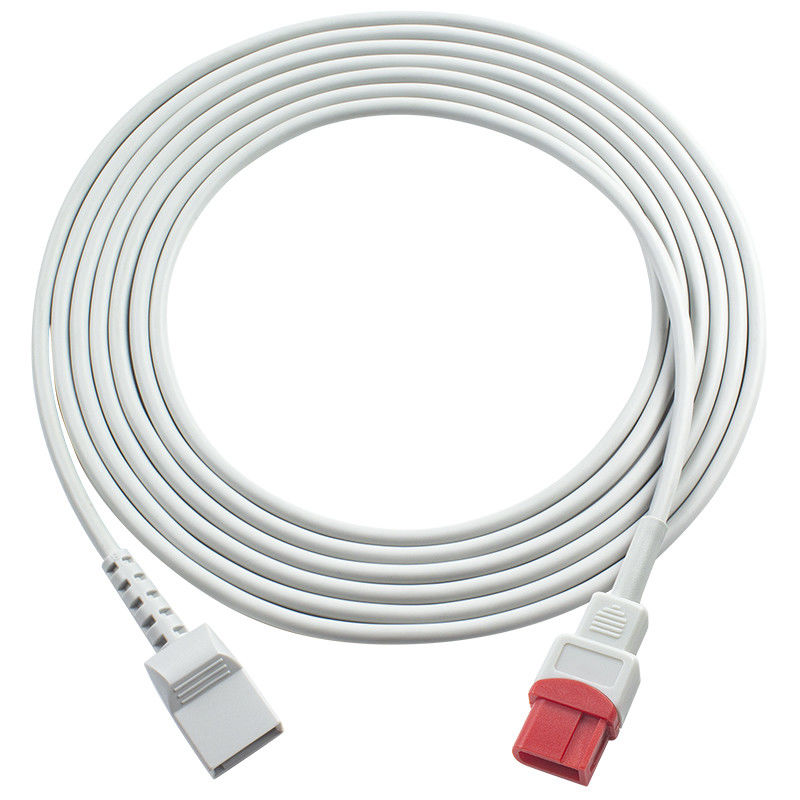 Spacelabs IBP Adaptador Cable 10pin con conector de Utah Presión sanguínea IBP cable de extensión