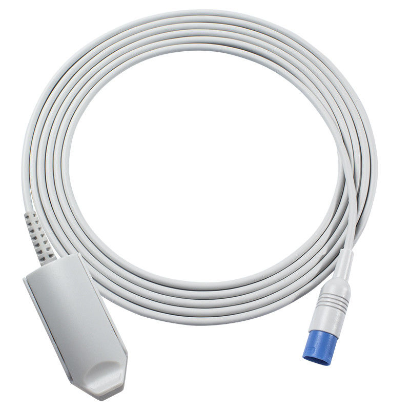 Sensor de SpO2 Ph-ili-ps M1196A con conector de 8 pines para pacientes adultos