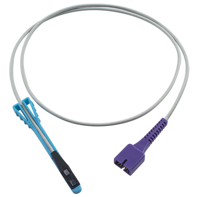 Sensor de SpO2 corto compatible C-ovidien N-ellcor para el recto de animales 1M 24 meses