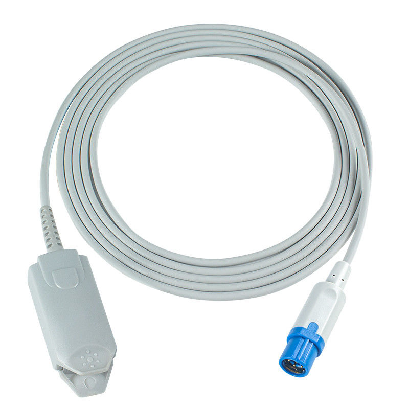 Sensor SpO2 de conexión directa Draeger compatible gris para Infinity Delta 7Pin Vida útil 24 meses
