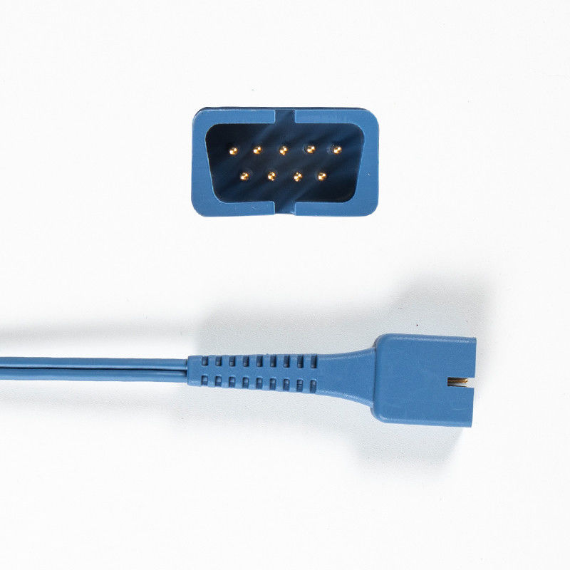 Cables de ensayo SpO2 para compatibilidad universal con sensores SpO2 9Pin 1M TPU