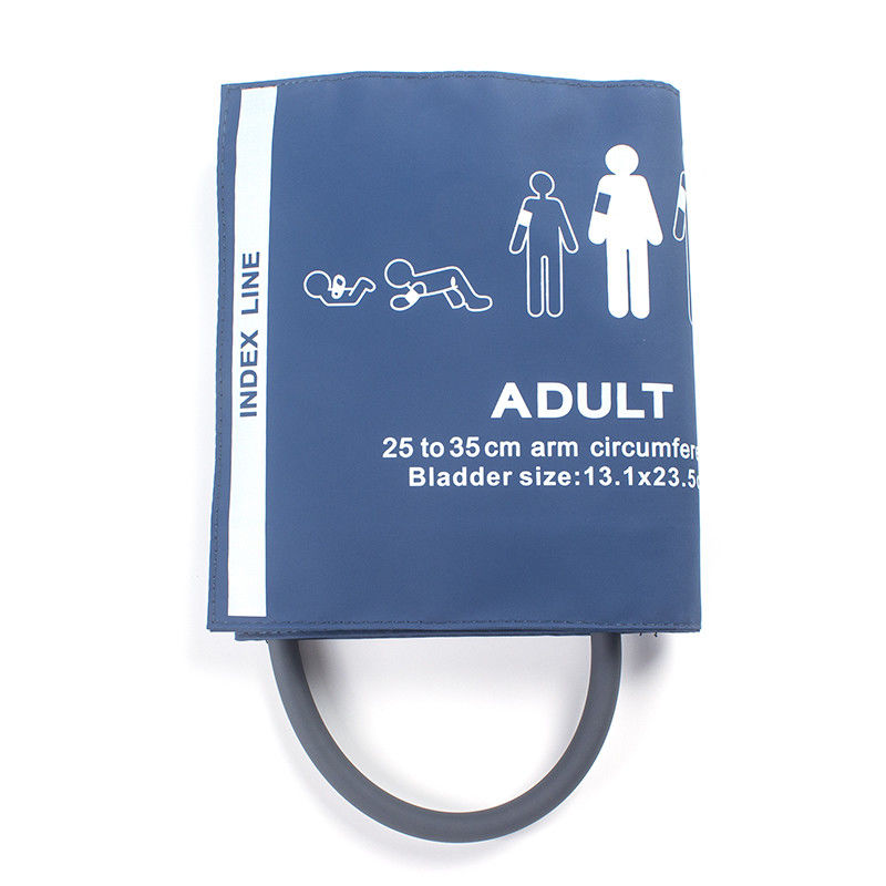 Contec NIBP Puño Adulto Tubo único NIBP Puño TPU 25-35CM Puño Presión arterial Puño