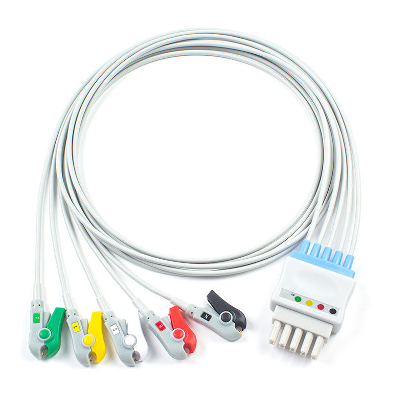 DATEX Ohmeda 545316 de GE 545318 2,0 5 cable del monitor paciente del ECG de la ventaja ECG