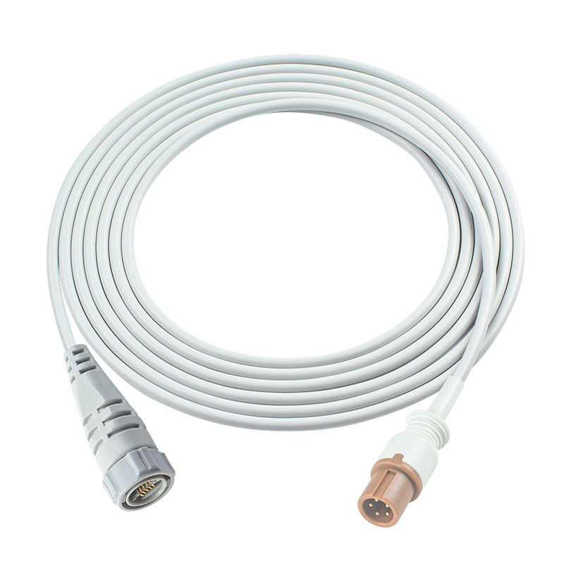 Cable de Adaptador Contec IBP 5pin Con Conector PVB Presión sanguínea Cable de extensión IBP