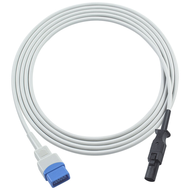 Cable sensor SpO2 GE Datex Ohmeda TS-H3 7 pines a DB9, cable de extensión adaptador SpO2 3775, serie 37xx, 3800 3900 4700 5250 módulo AS/3 M-OSAT