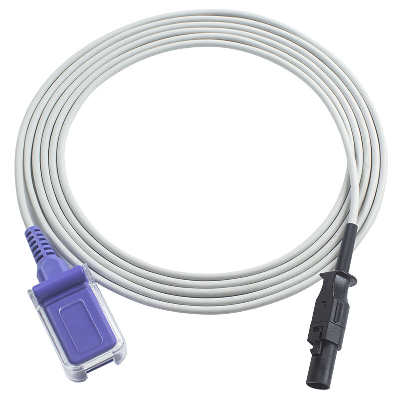 Cable de sensor SpO2 compatible con M&B de 6 pines Nell-cor tech