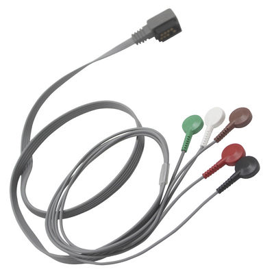 Philips Digitrak más el cable paciente de la máquina de ECG Holter Cable 11pin ECG