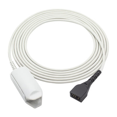 Sensor reutilizable SpO2 8000AA de Nonin 8000AP 8000SS 9Pin 7500 8800 punta de prueba adulta del clip SpO2 del finger de Xpod 3012