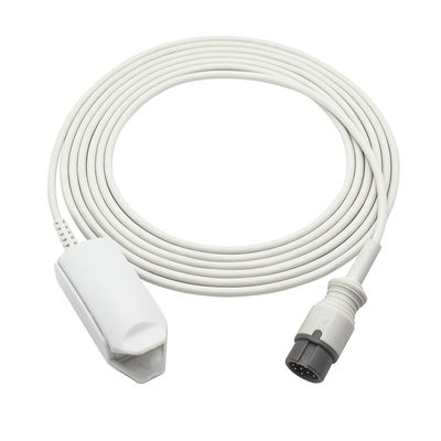 Punta de prueba de Pin Adult Finger Clip Portable Spo2 de la tecnología 8 de Oxi-max del sensor de Mindray T5 /T8 0010-20-42712 572A SpO2