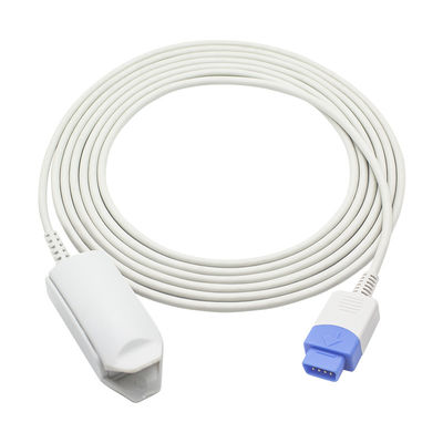 Punta de prueba I4 de Pin Adult Finger Clip SpO2 del sensor 9 de la tecnología TS-F-D SpO2 de Ohmeda OxyTip TruSignal del DATEX de GE con los módulos de las E-series