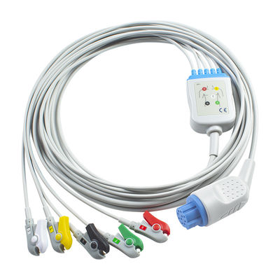 Artema S&W Cable ECG compatible de conexión directa y cables de plomo 5Lead