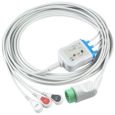 Para Stryker > Med-tronics > Cable ECG de conexión directa compatible con control físico y cables de plomo - 11110-000029
