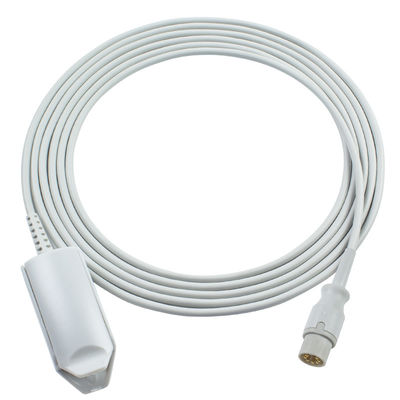 Senzor de SpO2 de Schiller 7 pines Argus CM8 SM783 SM784 SM785 TM910 Cable de sonda SpO2