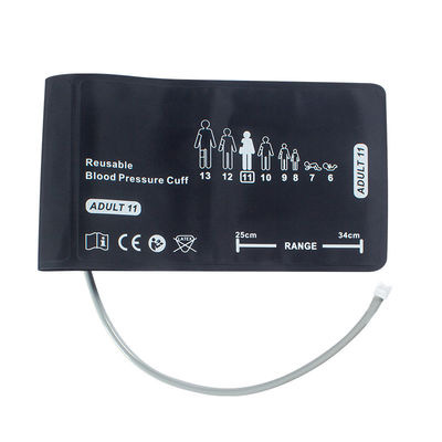 Para Welch Allyn FlexiPort manguito de presión arterial Welch Allyn adulto largo reutilizable 1-tubo tamaño-11