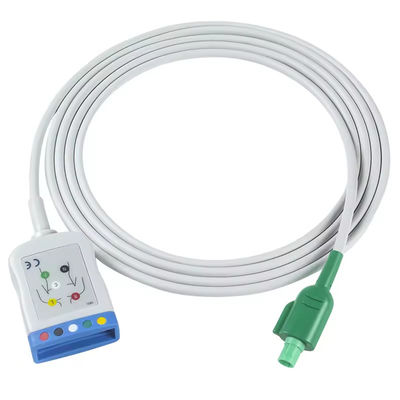 P-hilips PH Datascope 12Pin 5Lead ECG Cable de Adaptador para Código MasterXL+ Cardiosave IABP Rescate Híbrido