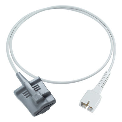 Sensor de SpO2 para adultos cortos gris punta blanda 1M para Contec CMS60C/CW/D/DW CMS60 PM50 PM60D