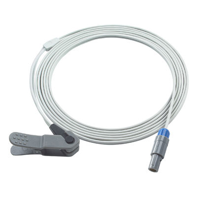 Adultos / Animales DIST 5000 Sensor directo SpO2 con cable de 3.0M y muesca única de 5Pin