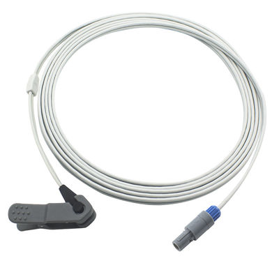 Compatible Gimá Clip de oreja para adultos Clip de animales Sensor directo SpO2 3.0M 5Pin Tecnología digital de muesca única