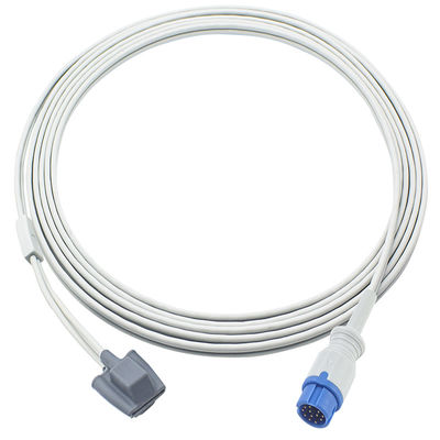 Sensor de SpO2 para bebés de 12 pin Konsung Aurora 8/10/12 compatible Konsung Aurora Bebé SpO2 Cable 3.0M